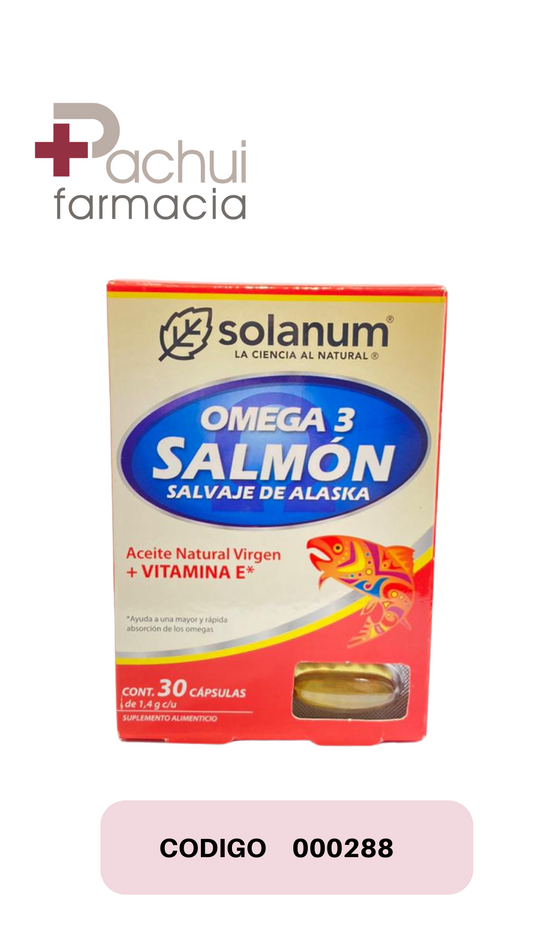 OMEGA 3 Y VITAMINA E 30 CAP