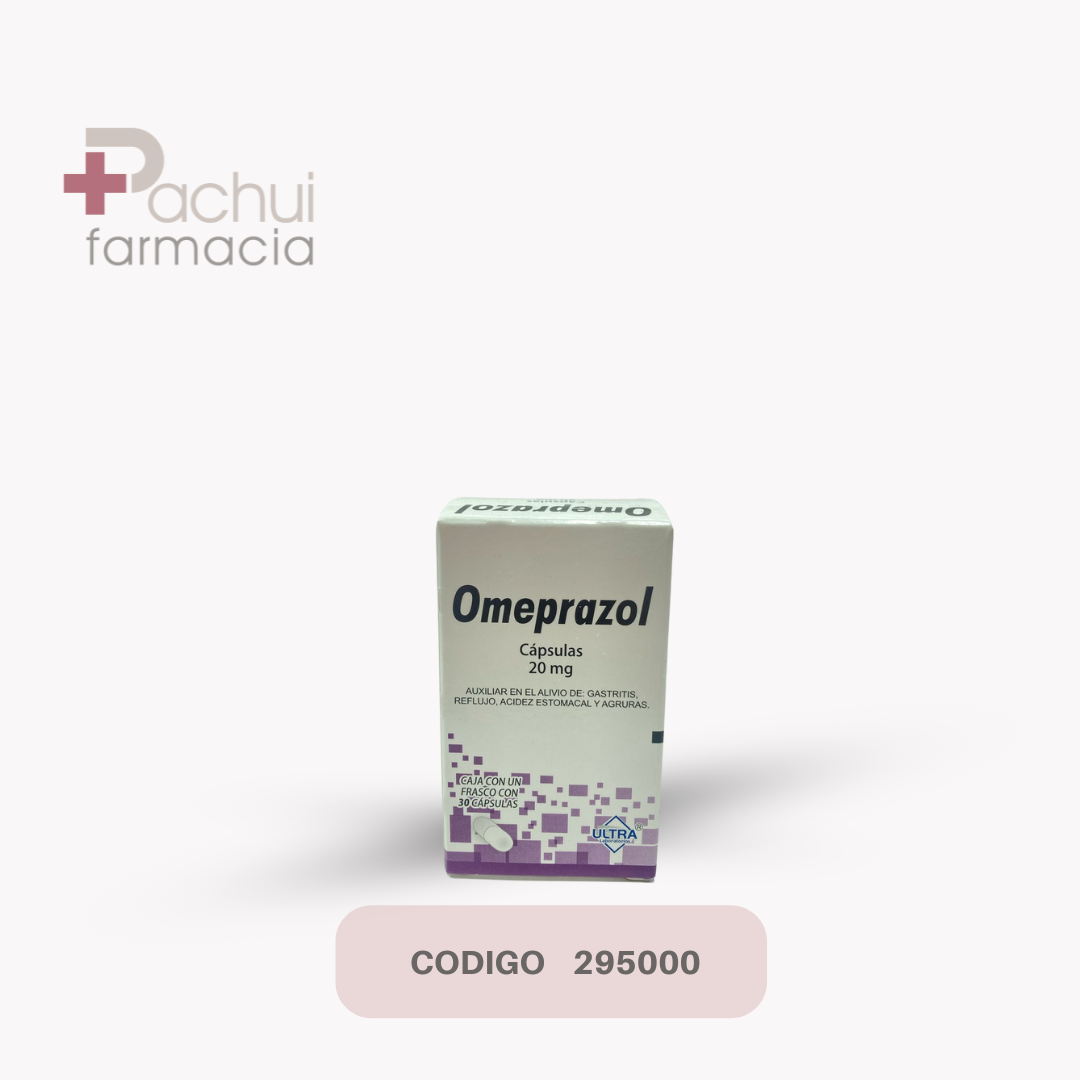 Omeprazol 20 Mg C/30 Cap