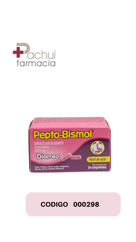 PEPTO BISMOL 24 COMPRIMIDOS