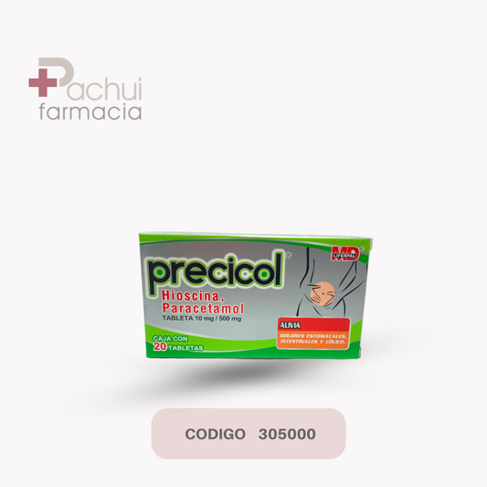Precicol 20 Tab 10/500 Mg