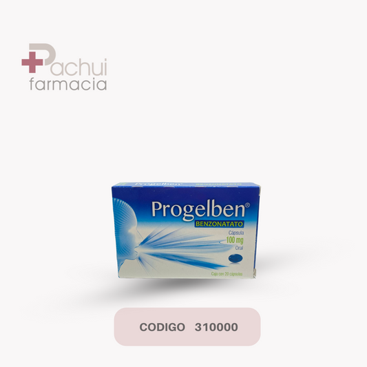 Progelben 20 Caps 100 Mg