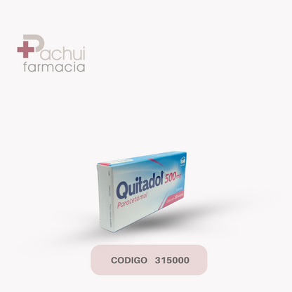 Quitadol 10 Tab 500 Mg