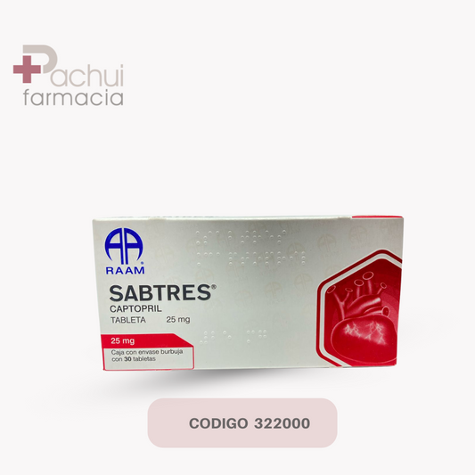 Sabtres 25 Mg C/30 Tab