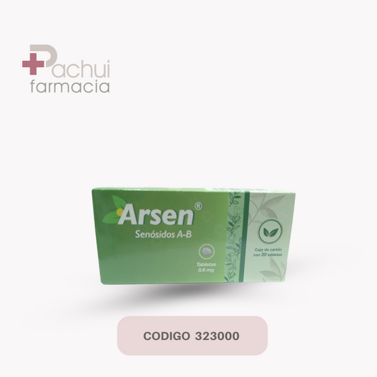 Senosidos A B Arsen 8.6 Mg C/20 Tab