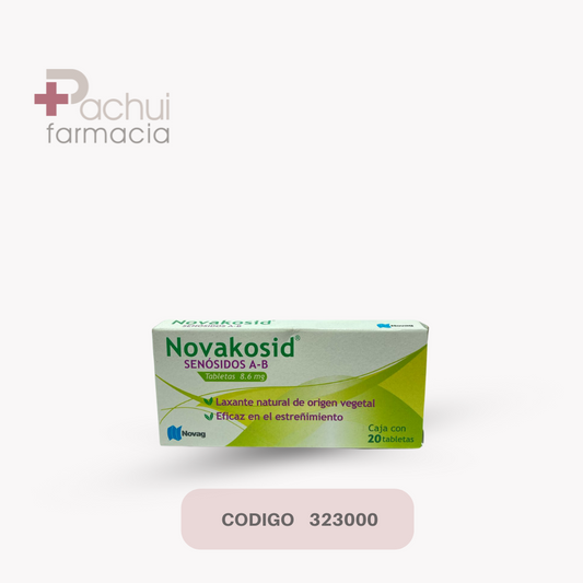 Novakosid 8.6 Mg C/20 Tab