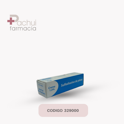 Sulfadiazina De Plata 1.0% C/28 G Cre
