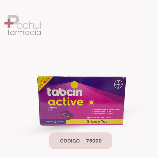 Tabcin Pods Active Caps C/12
