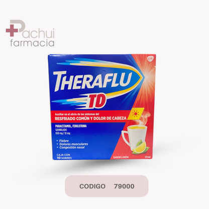 THERAFLU TD ROJO SOB C/10