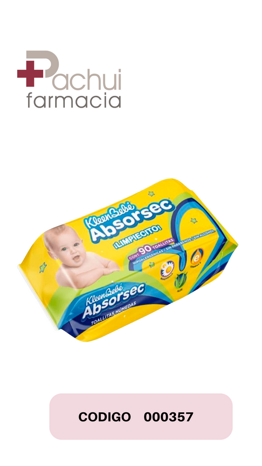 TOALLAS HUMEDAS ABSORSEC C-90