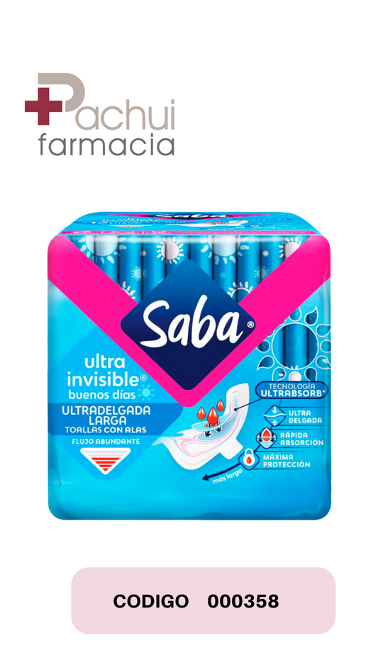 TOALLAS SANITARIAS ULTRA INVISIBLES