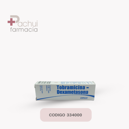 Tobramicina / Dexameta Ung 3Mg/1Mg 3.5 G