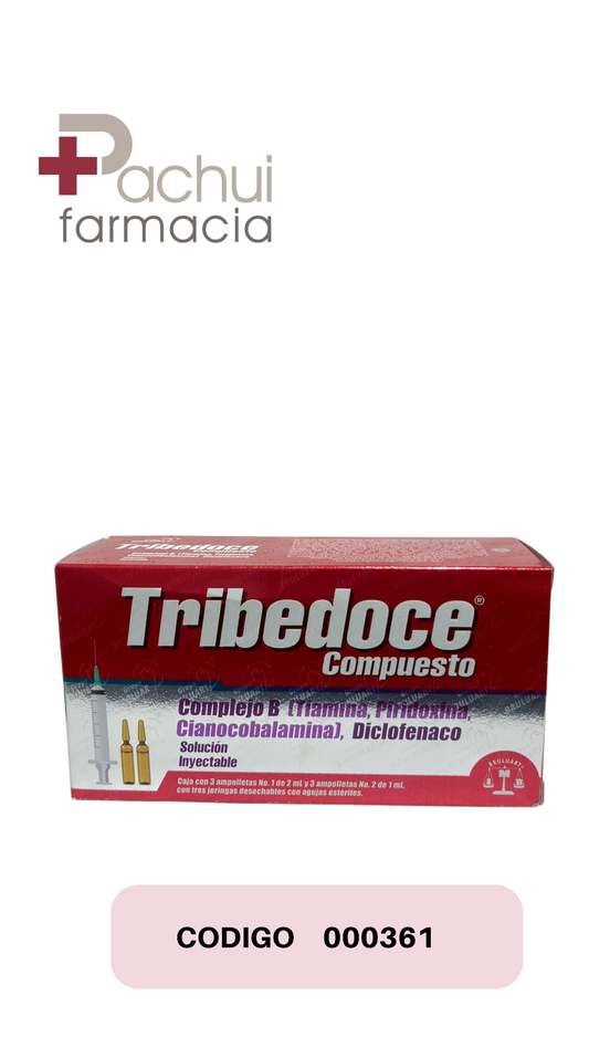 TRIBEDOCE COMPUESTO CON 3 AMP