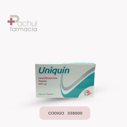 Uniquin 500 Mg C/7 Tab