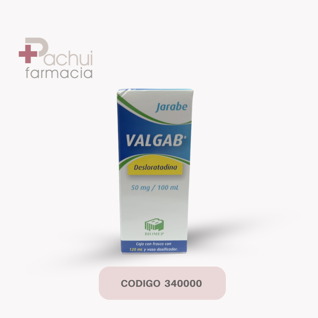 Valgab 1 Jbe 50Mg/120 Ml