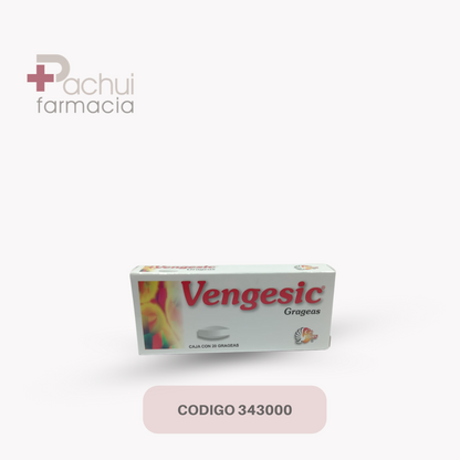 Vengesic 20 Grag 200/100/0.5 Mg
