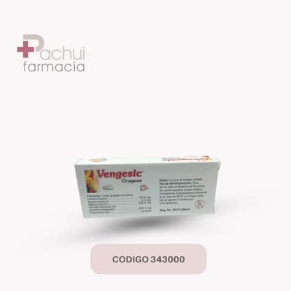 Vengesic 20 Grag 200/100/0.5 Mg