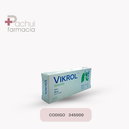 Vikrol 500 Mg C/10 Tab