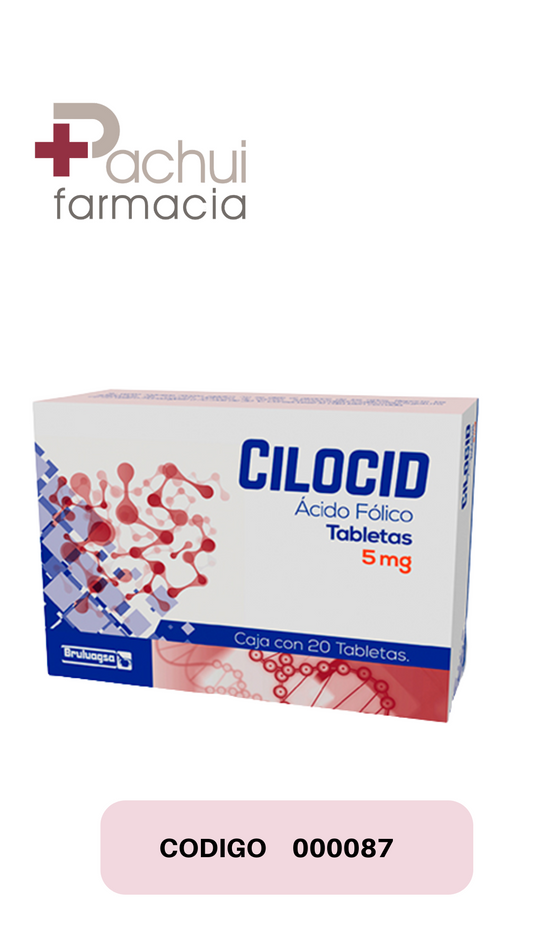 CILOCACID ACIDO FOLICO 20 TAB 5MG