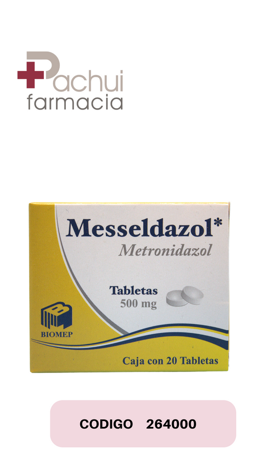 Messeldazol 20 Tab 500 Mg