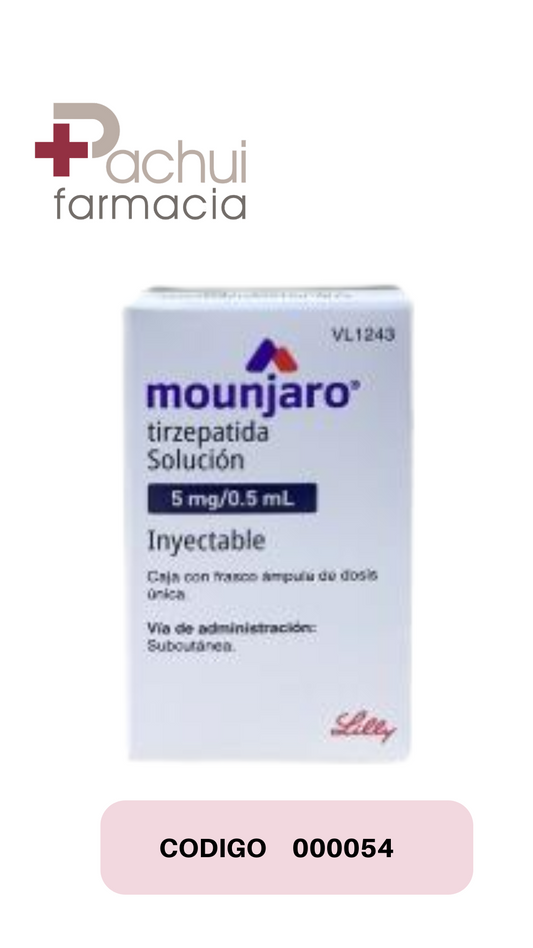 MOUNJARO TIRZEPATIDE INYECTABLE 5MG