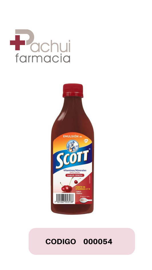 Emulsión de Scott cereza 200ml