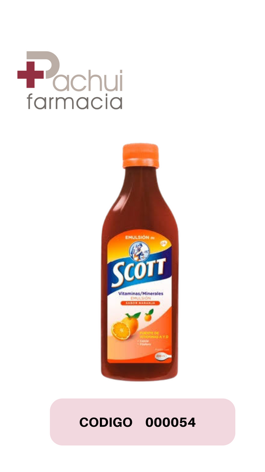 Emulsión de Scott naranja 200ml