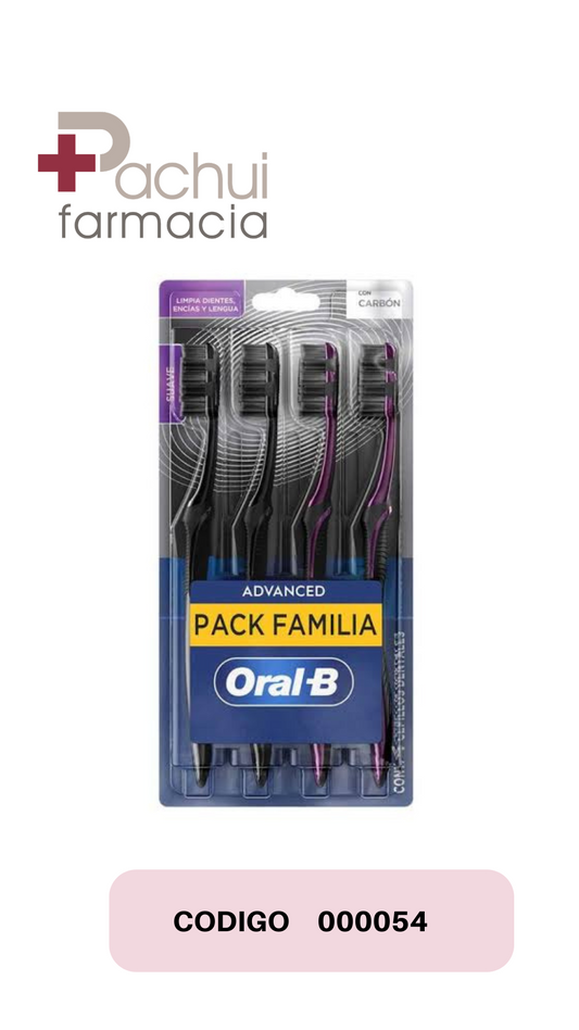 Cepillo de Dientes Colgate Oral-B 5 Acciones con Carbón