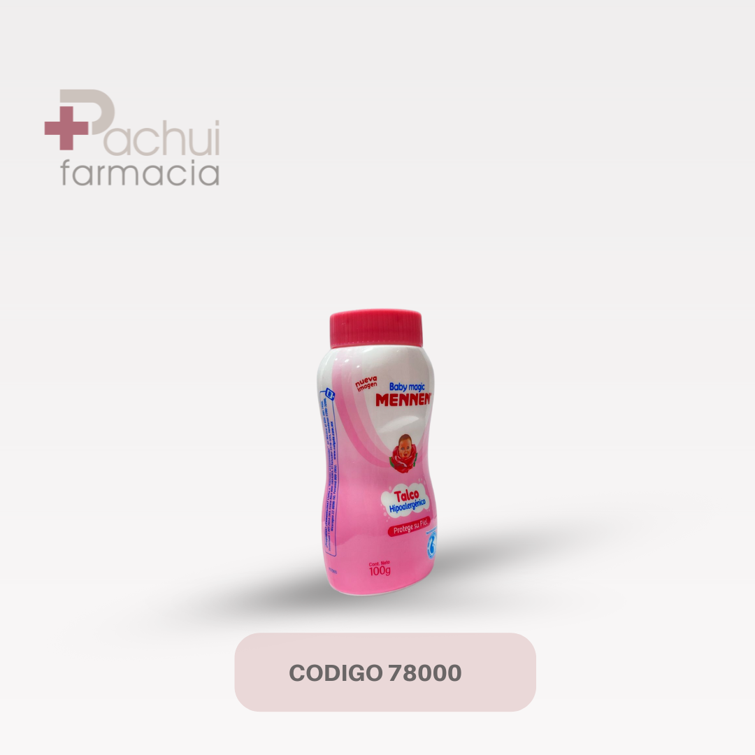 Talco Mennen Rosa 100 Gr
