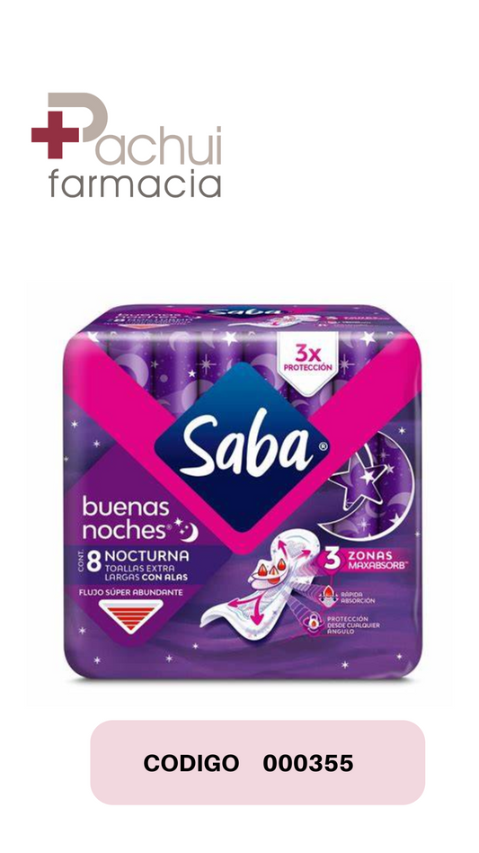 TOALLAS SANITARIAS BUENAS NOCHES
